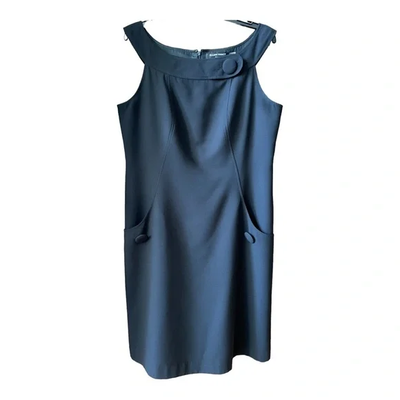 Ellen Tracy Classic Black Dress - Picture 1 of 1